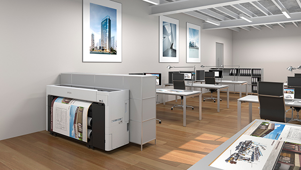 epson sc-t5700D nyomtató irodai környezetben
