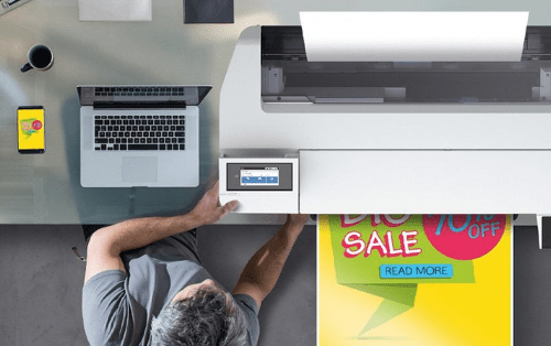 epson surecolor t3100 cad nyomtató munka közben