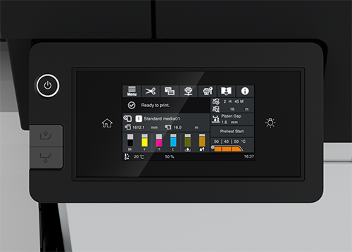 epson sc-s7100 eco-solvent nyomtato érintőképernyős kezelőpanele